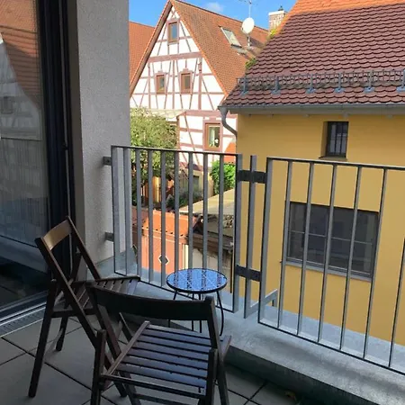 Forchheim City-zentral-balkon